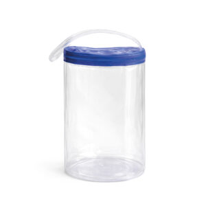 Da3douka PVC Cylindrical Zipper Bag