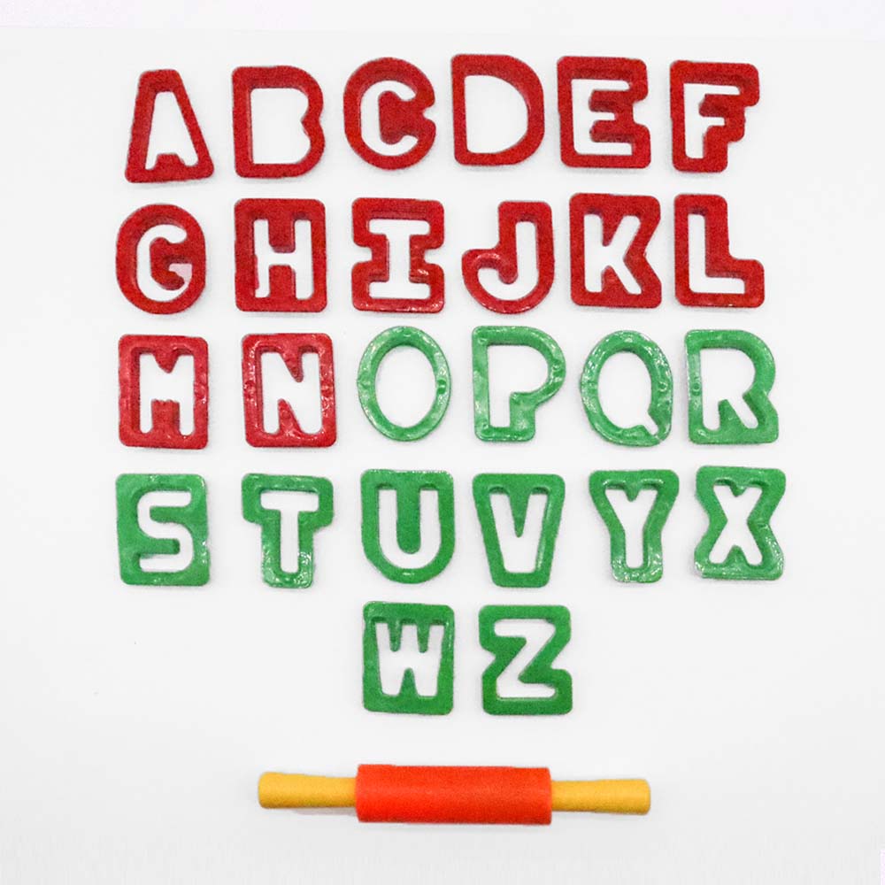 ALPHABET CUTTER SET