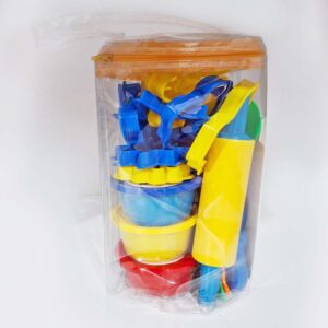 Da3douka PVC Cylindrical Zipper Bag